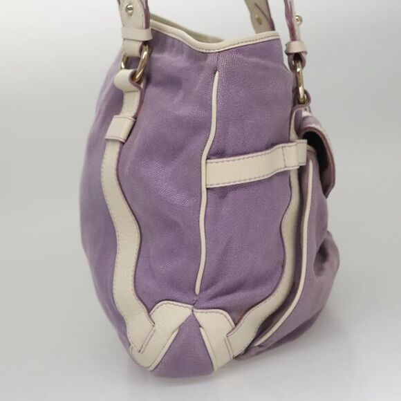 Pre Loved celine Women Purple Tote Bags - Picture 5 of 8